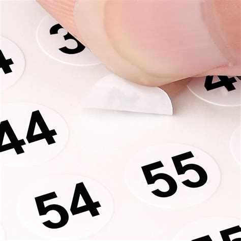 AIEX 25 Sheets Numbers Stickers 1-100 Vinyl Number India | Ubuy