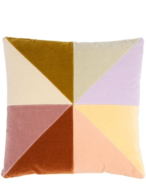 Suki cotton cushion - Christina Lundsteen - Home | Luisaviaroma
