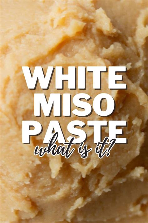 White Miso Paste