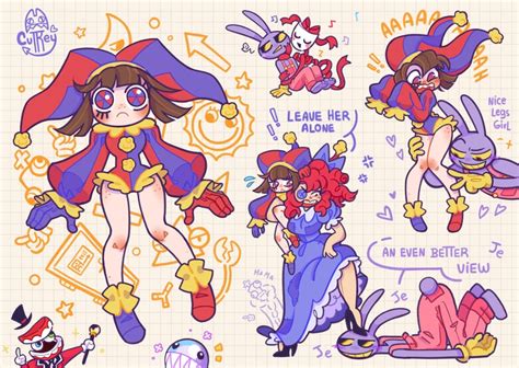 jax, ragatha, caine, gangle, kinger, and 3 more (the amazing digital ...