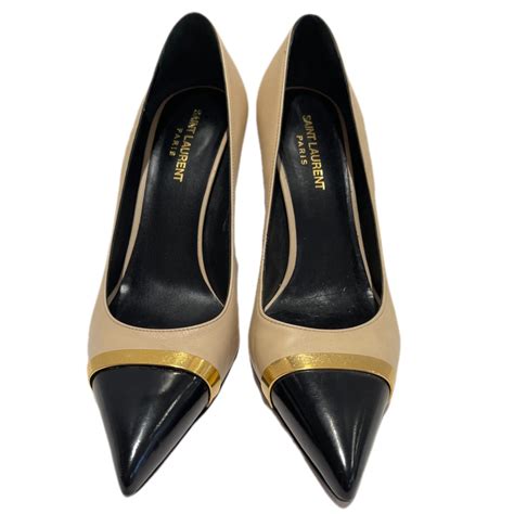 Black And Gold Heels Shoes