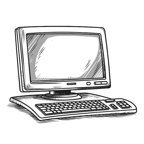 Image result for Open Computer Screen Drawn