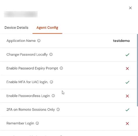 MFA Agents Dashboard | miniOrange Identity Platform Admin Handbook