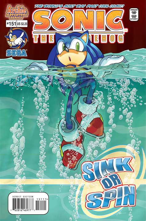 Hedgehogs Can't Swim: Sonic the Hedgehog: Issue 151