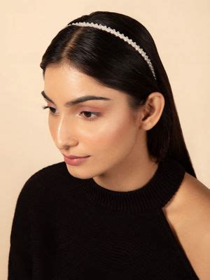 Buy Twenty Dresses by Nykaa Fashion Lined With Stones Hair Band Online