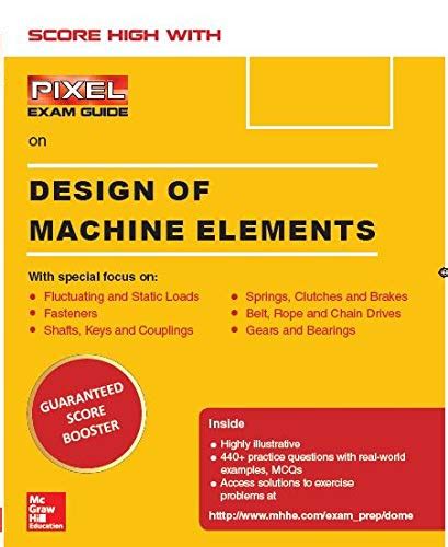 DESIGN OF MACHINE ELEMENTS, PIXEL- EXAM GUIDE : MHE: Amazon.in: Books