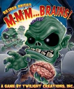 twilight Reiner Knizia's Mmm Brains Strategy & War Board Game - Reiner ...