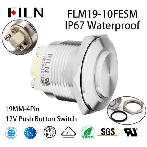 Image result for Latching Push Button Switch