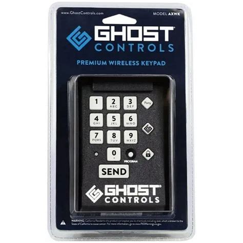 Ghost Controls Wireless Keypad 的图像结果