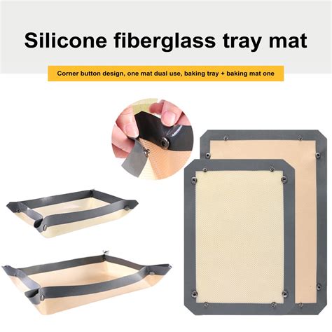 Silicone Baking Mat for Oven Non-Stick Heat-Resistant Silicone Easy ...