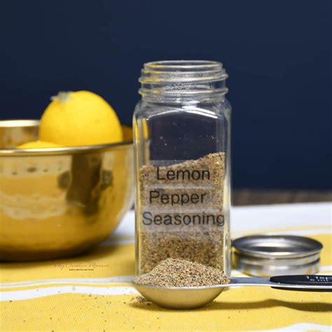 Lemon Pepper Seasoning Recipe - My Creative Manner