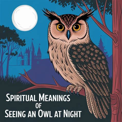 12 Spiritual Meanings Of Seeing An Owl At Night: Mystical Symbolism