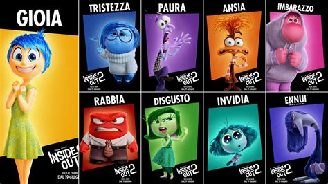 Inside Out 2: i poster italiani dedicati alle vecchie e nuove emozioni ...