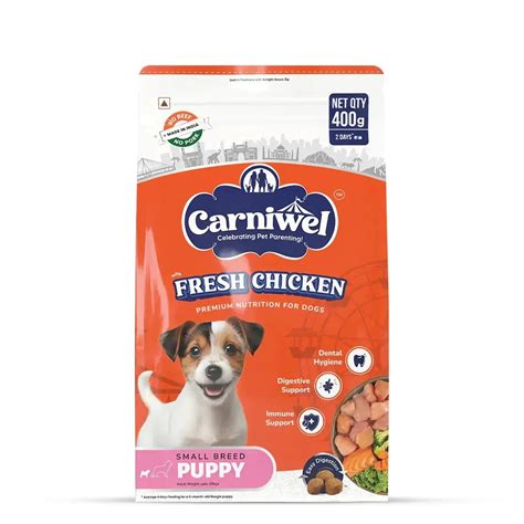 Carniwel Fresh Chicken Dry Dog Food for Small Breed, Puppy | Zigly
