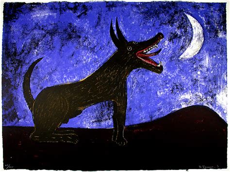Moon Dog - Rufino Tamayo - WikiArt.org - encyclopedia of visual arts