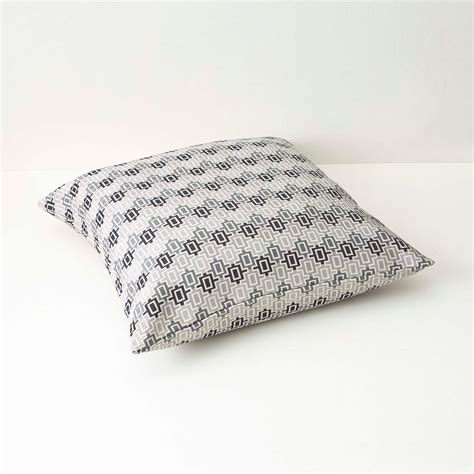 Buy My Bedding Checks Jacquard Cushion Cover- 65 x 65 cm- from Home ...