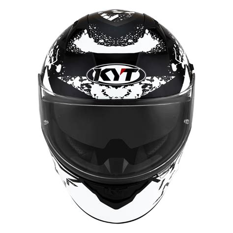 KYT NFR Neutron White Gloss Helmet– Moto Central