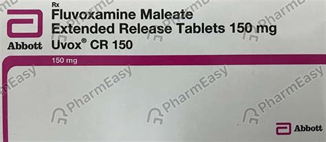 Buy Uvox Cr 150 MG Tablet (10) Online at Flat 15% OFF | PharmEasy