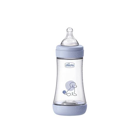 Chicco Perfect 5 Intui-Flow System Baby Bpa-Free Plastic Bottle Medium ...