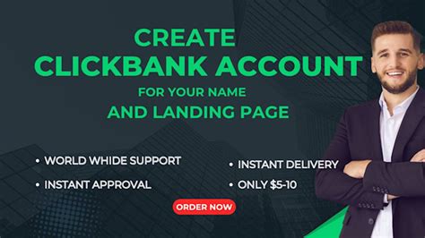 Image result for Create ClickBank Account Sign Up