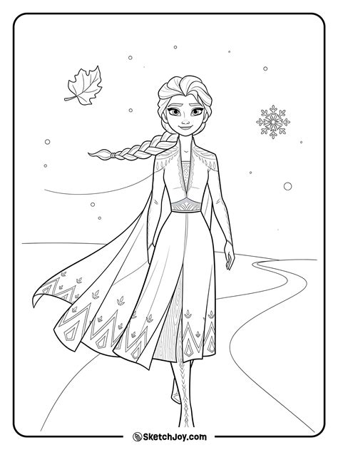 30 Elsa Coloring Pages (Free Printable PDFs)