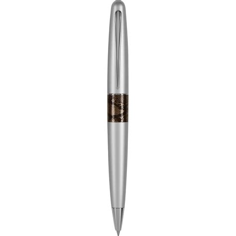 Pilot MR Animal Collection Ball Point Pen, Matte Silver with Python ...