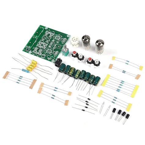 Buy AYNEFY Effector DIY Kit,6J-I Electron Valve Pre-amp Tube Stereo ...