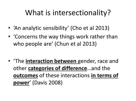 Describe Intersectionality 的图像结果