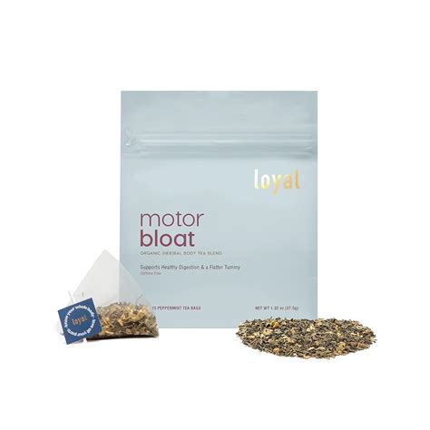 Buy Loyal Motor Bloat Tea | Supports Healthy Digestion & A Flatter ...