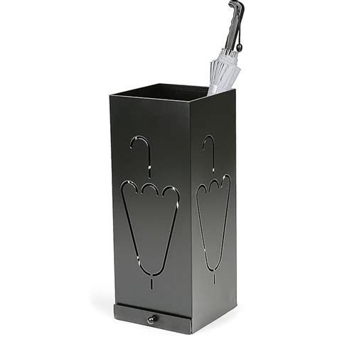 INDIAN DECOR Laser Cut Designer Black Metal Umbrella Stand With ...