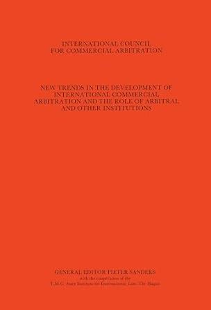 Buy New Trends in the Development of International Commercial ...