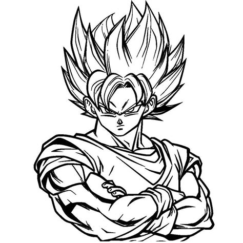 Free Dragon Ball Z Cartoon Svg Vector File For Laser Cutting #4 - K40 Laser Cutter