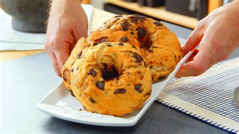Chocolate-Chip-Bagels: süßer Frühstücksgenuss mit Schokolade ...