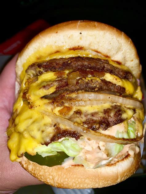 In N Out 3x3 Animal Style