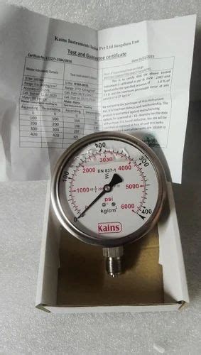 Pressure Gauge - Air Pressure Gauge from Jaipur
