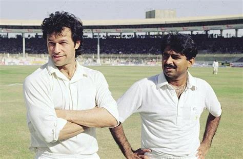 I will speak to Imran personally about the sad state of cricket affairs ...
