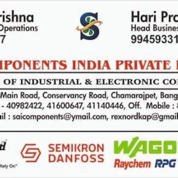 SAI COMPONENTS INDIA PRIVATE LIMITED in Chamarajpet, Bangalore - Best ...