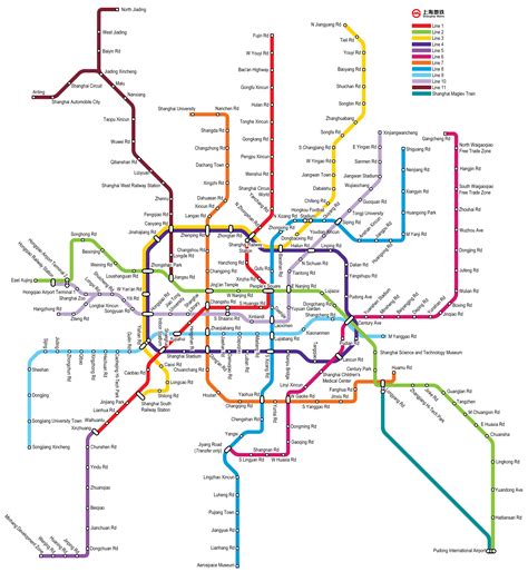 Shanghai Metro Map 2018 New Metro Line To Link Yangpu With Pudong