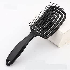 Buy Dhvsam Hair Brush Comb - Detangler Brush Set Boar Bristle Paddle 2 ...