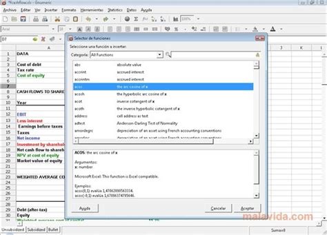 Image result for gnumeric