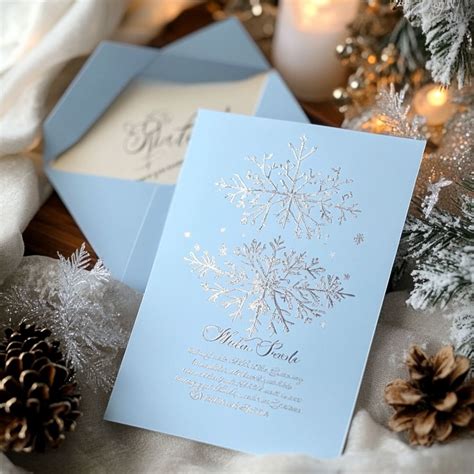 10 Cozy & Elegant Winter Wedding Invitation Ideas | Get Inspired - Yeah ...