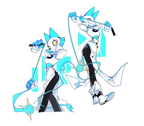 tasque manager (deltarune) drawn by shanhou40015 | Danbooru