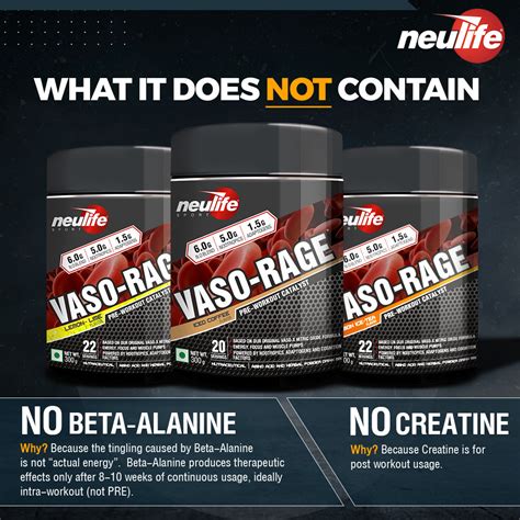 VASO-RAGE® Pre-Workout Drink Power – Neulife