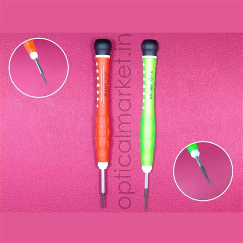 Rubber Grips Screw Driver (+) (-) – Optical Market