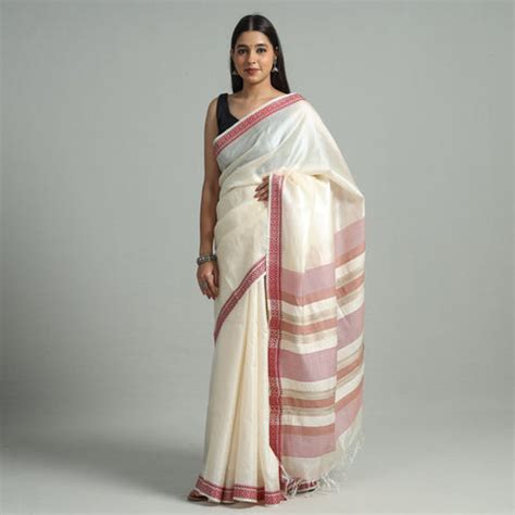 Buy Pure Handloom Tussar Silk Sarees online | iTokri