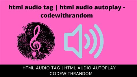 Image result for Audio Autoplay HTML