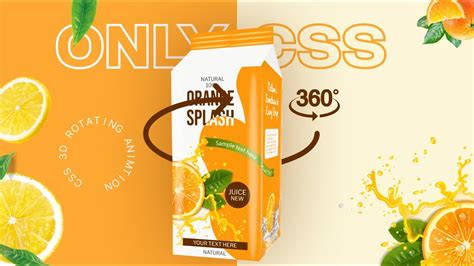 Image result for 3D Rotate Website Fanta HTML/CSS JS