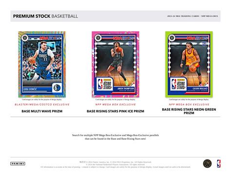 2023-24 Panini Premium Stock NBA Basketball Cards