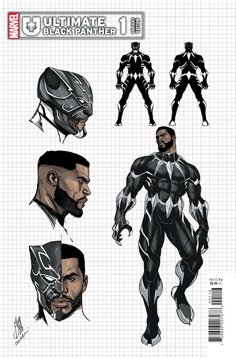 Slideshow: Ultimate Black Panther #1 Cover Art Gallery