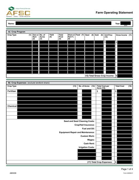 Sample Business Operating Proforma 的图像结果